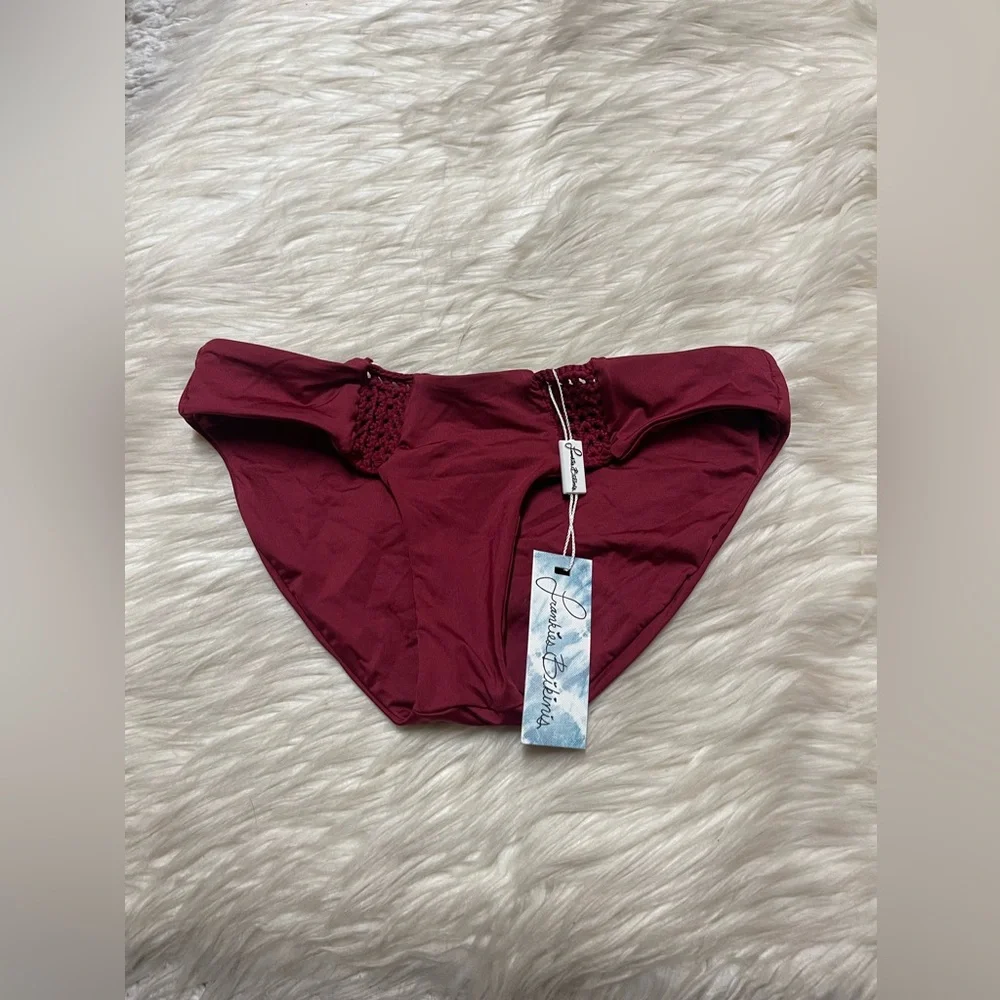 Frankie's bikinis Malia Bottom - Maroon